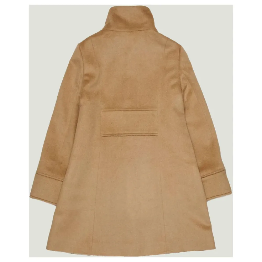 A-förmiger langer Mantel aus Wollmischung>Max & Co Sale