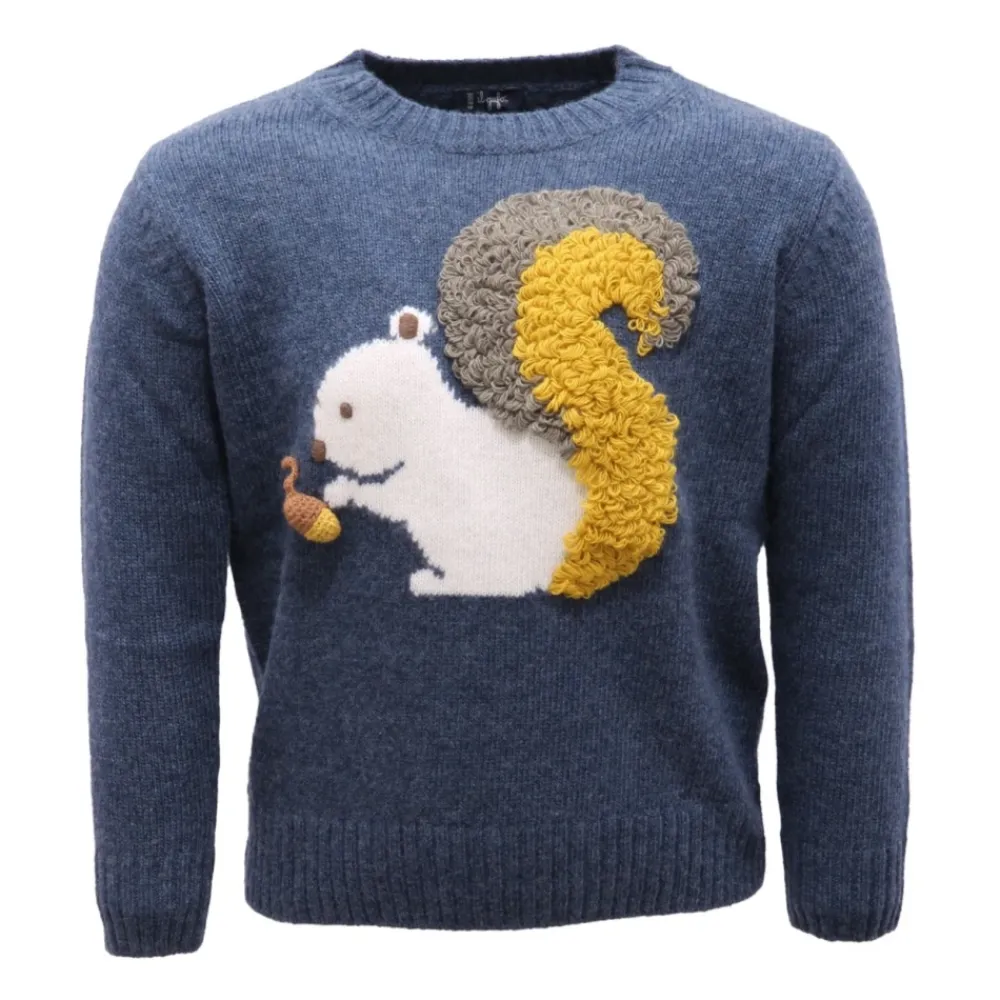 A21MA366EM220 Sweater>Il Gufo Hot