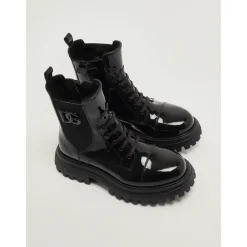 Ankle-Boot aus Lackleder>Dolce & Gabbana Online