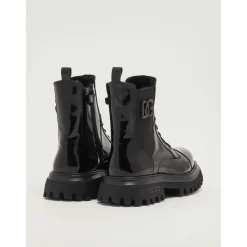 Ankle-Boot aus Lackleder><noscript><img width=