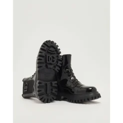 Ankle-Boot aus Lackleder><noscript><img width=