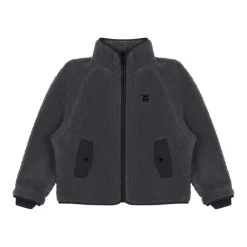 Anthrazite Kunstpelzjacke>Dolce & Gabbana Outlet