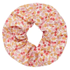 Aprikosen-Scrunchie aus Liberty-Stoff>Il Gufo