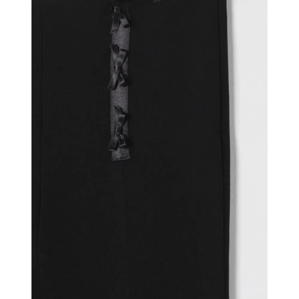 Ausgestellte Hose mit Schleifendetail>Elisabetta Franchi Best