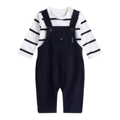 Baby Cord Latzhosen Set>Tommy Hilfiger New