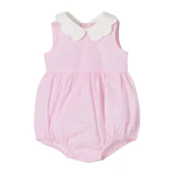 Baby-Romper mit Peter-Pan-Kragen>Elisabetta Franchi Online