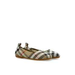 Ballerinas mit Karomuster>Burberry Clearance
