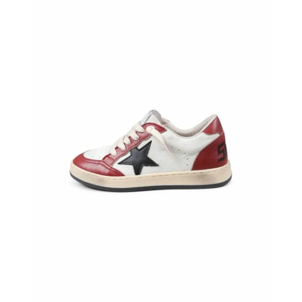Ballstar Leder Sneaker>Golden Goose Sale