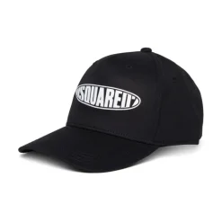 Baseballkappe mit Logo-Stickerei>Dsquared2