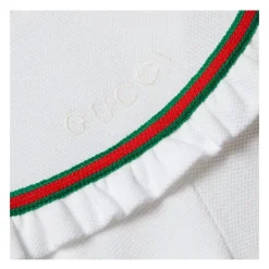 Baumwoll-Body mit Rüschendetails><noscript><img width=