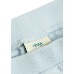 Baumwollhose mit gesticktem Logo><noscript><img width=