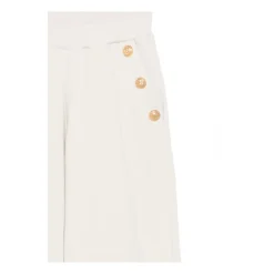 Baumwollhose mit goldenen Knöpfen>Balmain Outlet