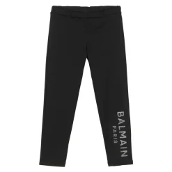 Baumwoll-Leggings mit Logo>Balmain Hot