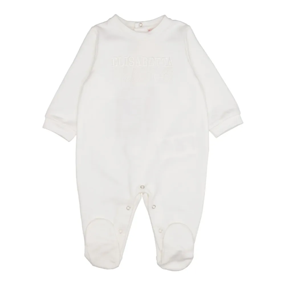 Baumwoll-Sweatshirt mit besticktem Logo>Elisabetta Franchi Best