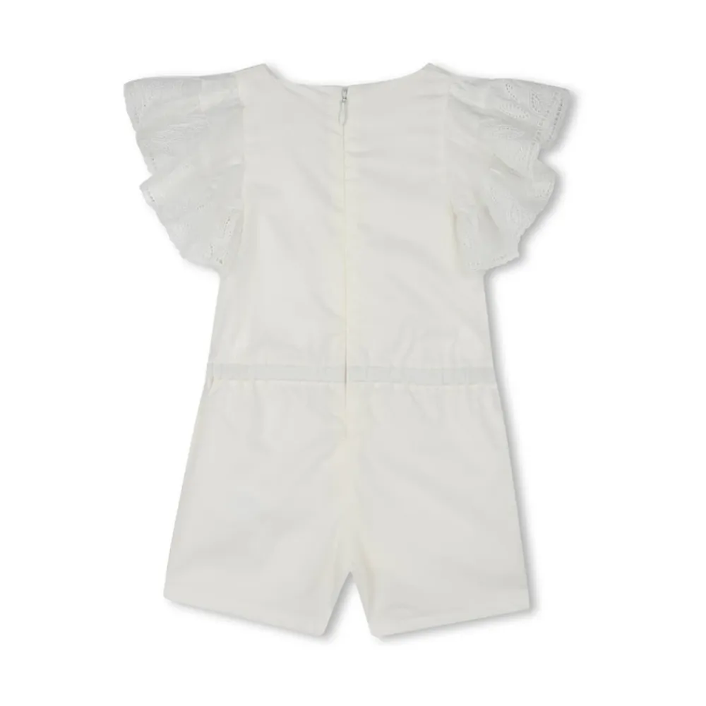 Baumwoll-Top mit Zierborte>Chloé Online