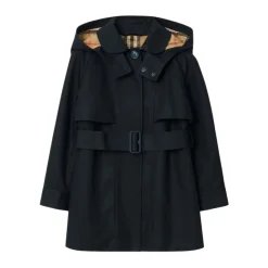 Baumwoll-Trenchcoat mit Kapuze>Burberry Best