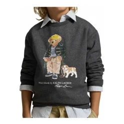 Bear Fleece Sweatshirt><noscript><img width=