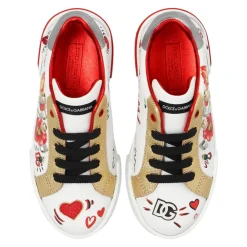 Bedruckte Sneakers><noscript><img width=