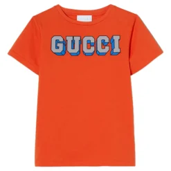 Bedrucktes T-Shirt aus Baumwolljersey>Gucci