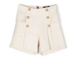 Baumwollstrick Shorts>Balmain