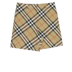Bermuda Shorts mit Karomuster>Burberry Sale