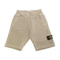 Bermuda-Shorts mit Logo-Patch>Stone Island