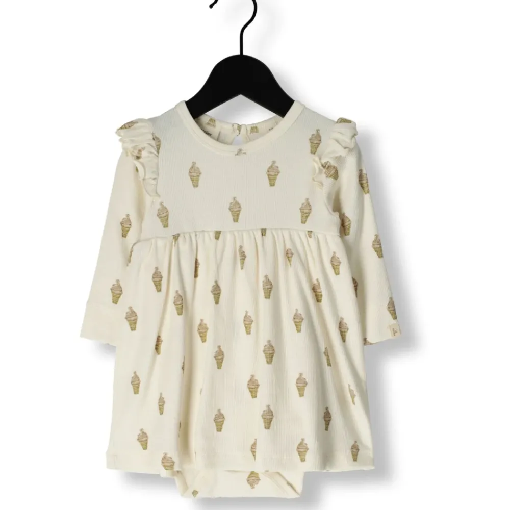 Beige Bodykleid für Babys>Lil' Atelier Sale