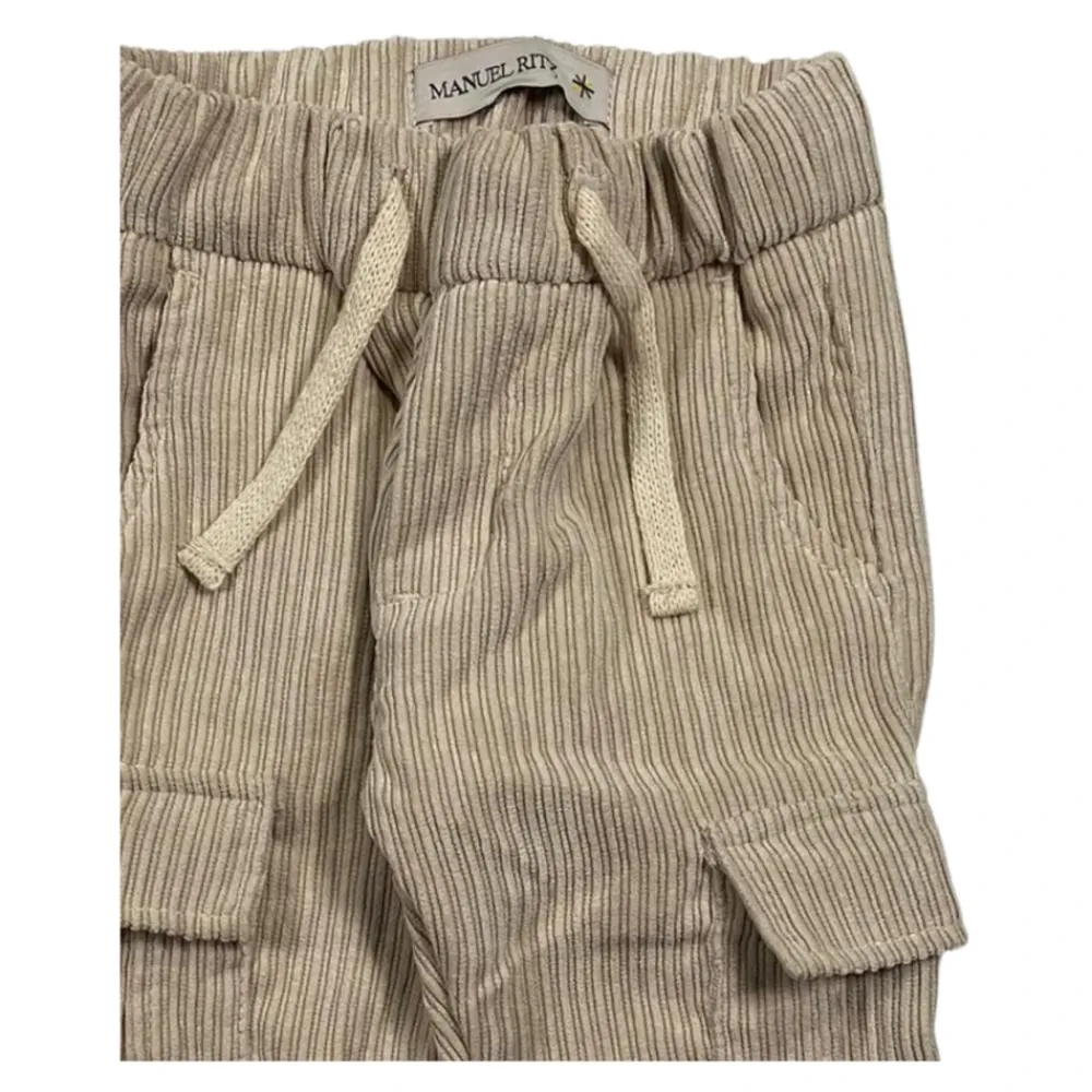 Samt Gestreifte Kinderhose>Manuel Ritz Clearance