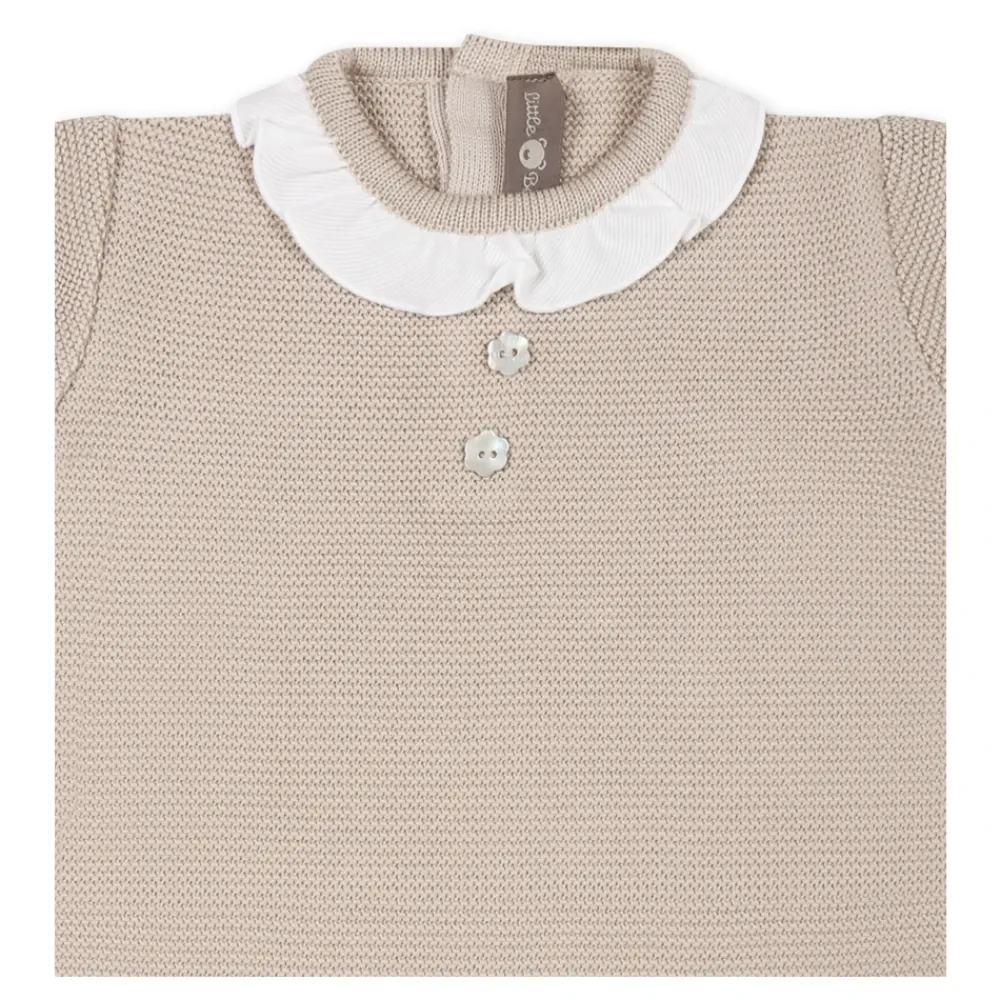 r Baumwollstrampler mit Rüsche>Little Bear Clearance