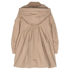 r langer Twill-Polyester-Mantel>Moncler Discount