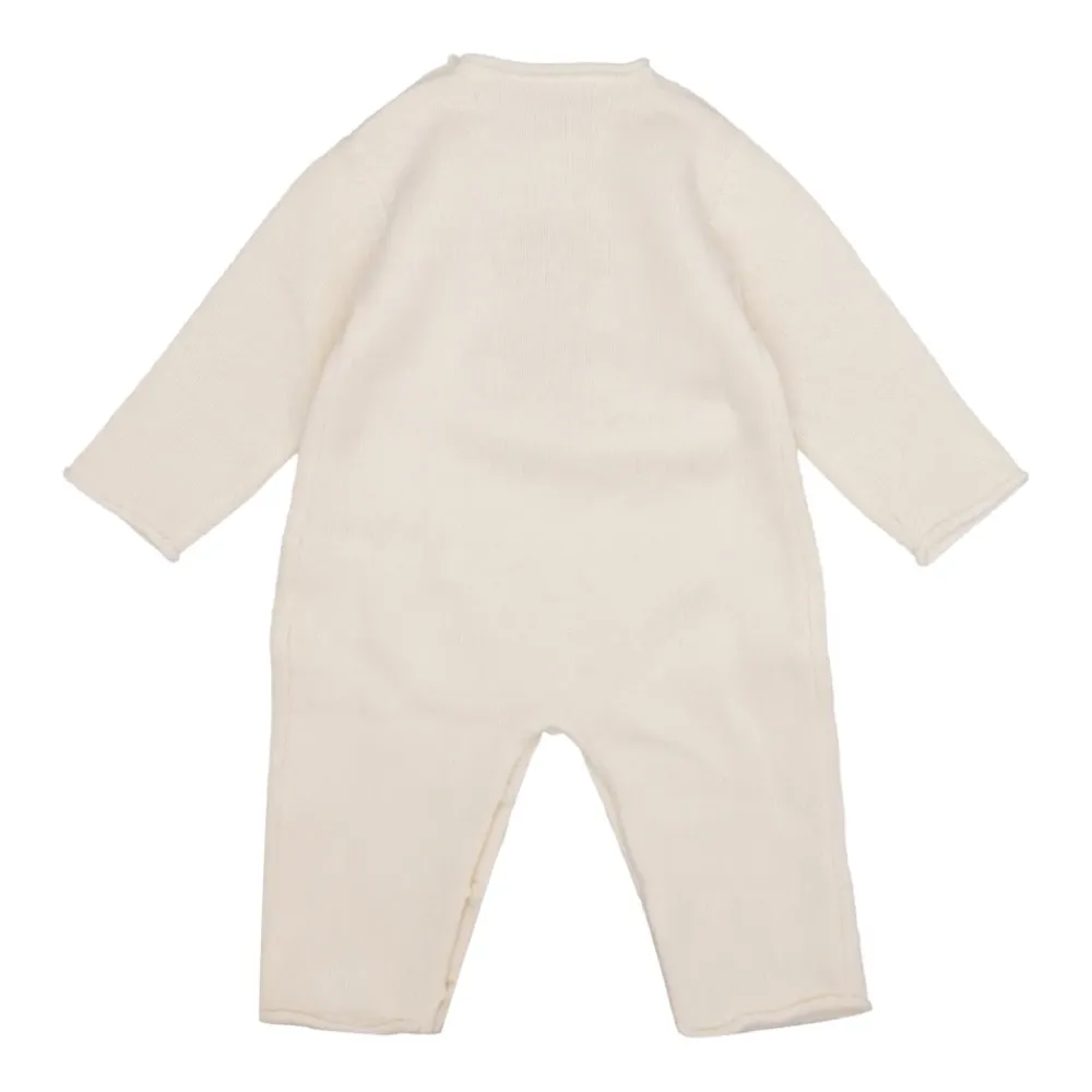 r Woll-Romper mit Stickerei>Il Gufo Clearance