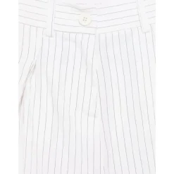 Bermuda-Shorts mit garngefärbtem Streifen><noscript><img width=