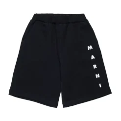 Bermuda-Shorts mit Logo-Print>Marni Online