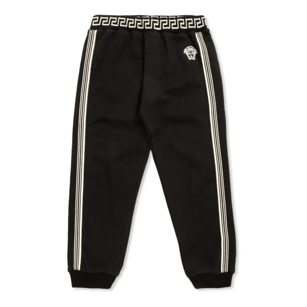 Bestickte Sweatpants aus Baumwoll-Jersey>Versace Sale