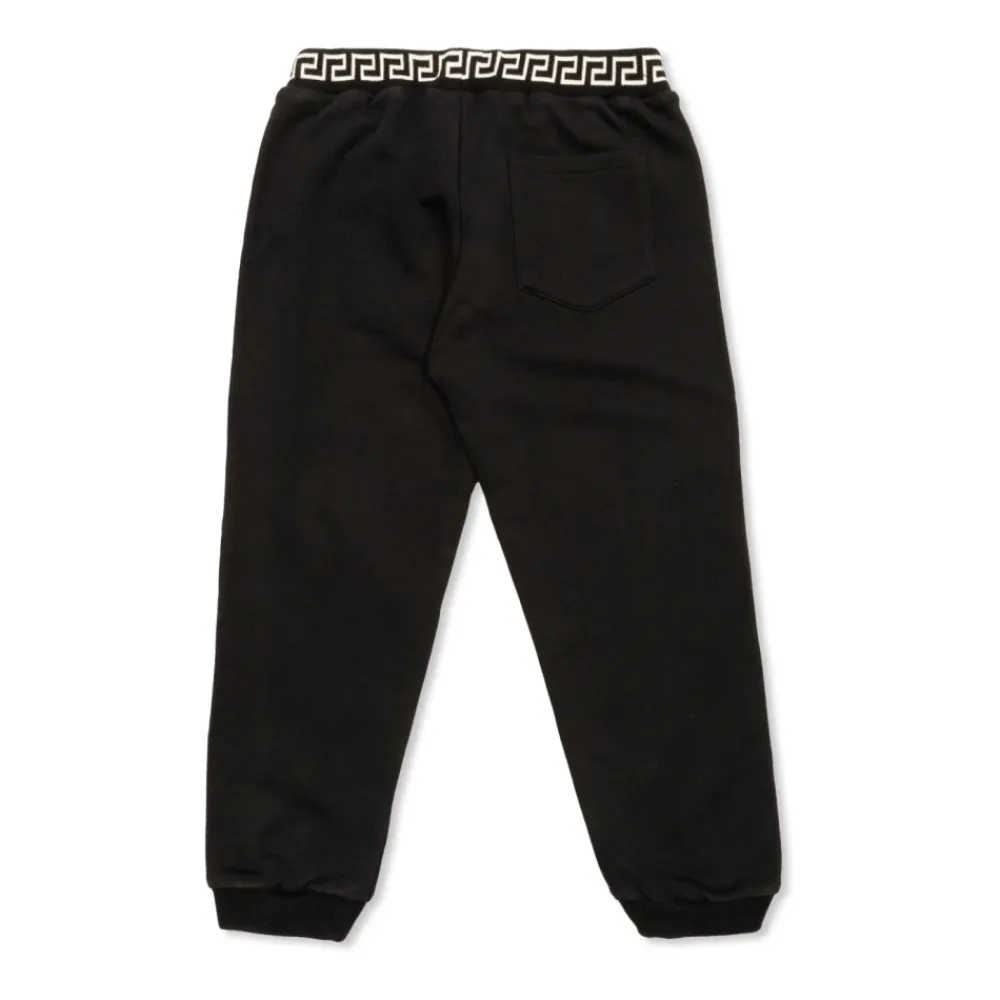 Bestickte Sweatpants aus Baumwoll-Jersey>Versace Sale