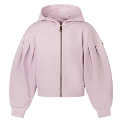 Bestickter Baumwoll-Hoodie mit Reißverschluss>Moncler Best