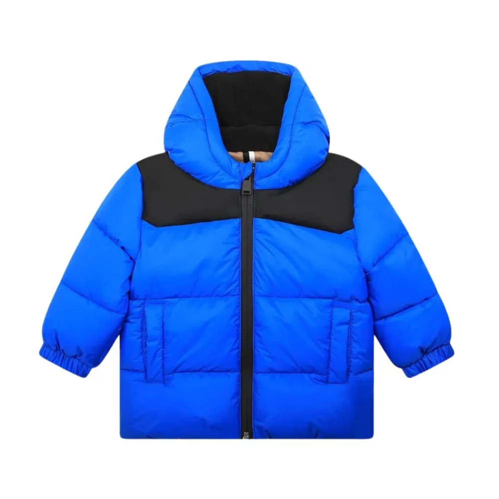 Bicolor Nylon Puffer Jacket>Hugo Online