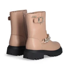 Biker Boots mit Schmuckkette><noscript><img width=