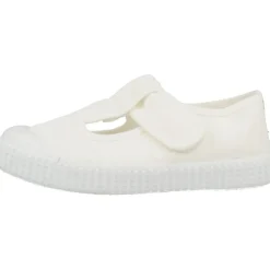 Blau Canvas Klettverschluss Sneakers für Jungen>Victoria Clearance