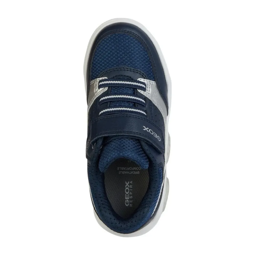 Silber Kinder Sneakers>Geox Hot