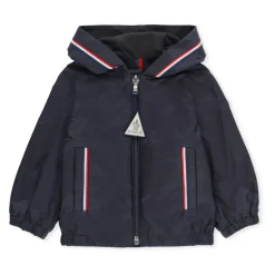 e Babyjacke mit Kapuze und Reißverschluss>Moncler Outlet