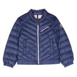 e Daunenjacke mit Logo-Applikation>Moncler Outlet
