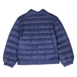 e Daunenjacke mit Logo-Applikation>Moncler Outlet