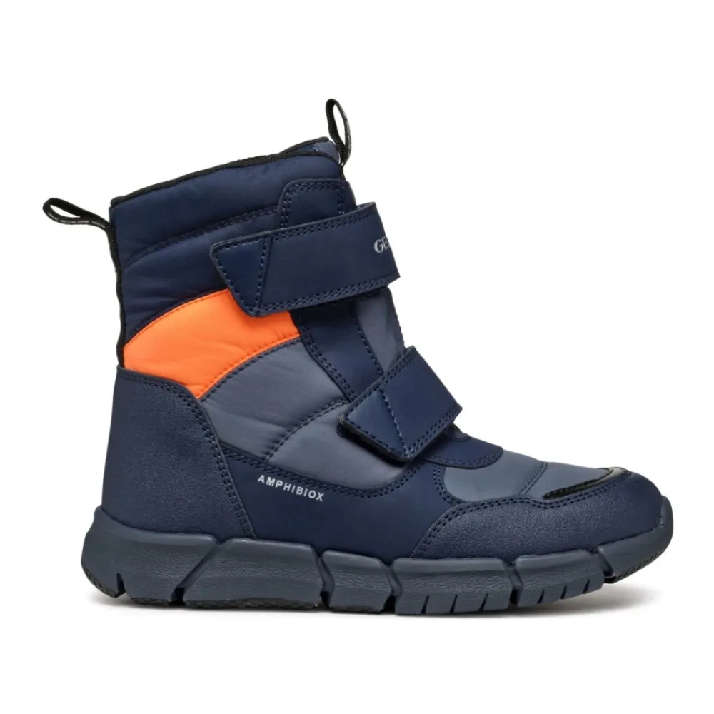 e Kinderstiefel Flexyper Fluoorange>Geox Best