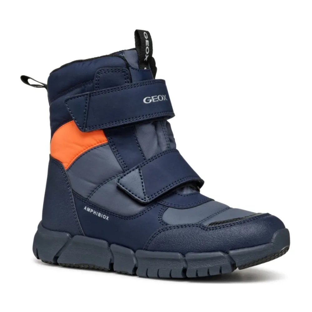 e Kinderstiefel Flexyper Fluoorange>Geox Best