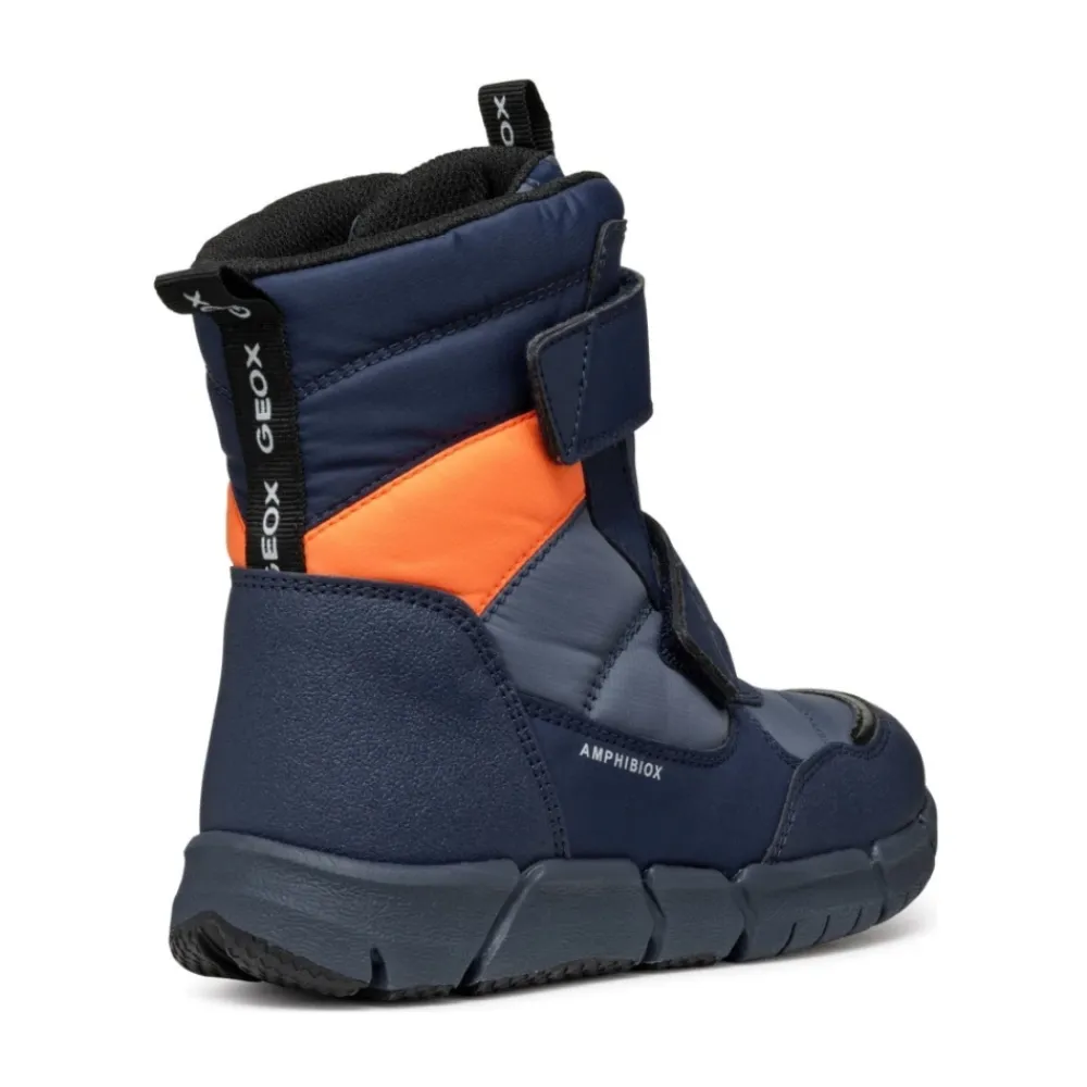 e Kinderstiefel Flexyper Fluoorange>Geox Best