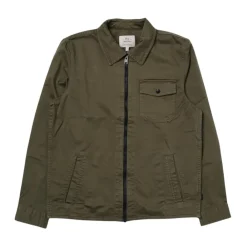 Blaue Zip-Jacke mit Taschen>Woolrich Online