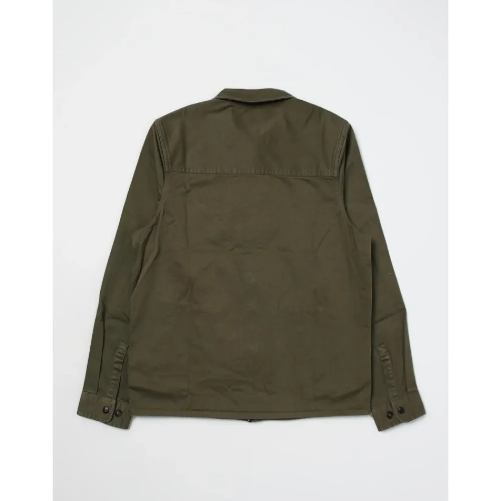 Blaue Zip-Jacke mit Taschen>Woolrich Online