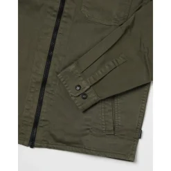 Blaue Zip-Jacke mit Taschen><noscript><img width=