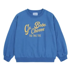 er Baumwollkindersweatshirt mit Druck>Bobo Choses Outlet